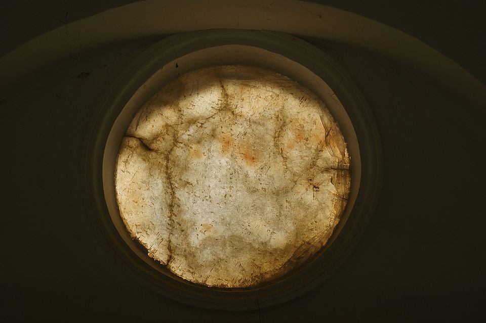 alabaster window